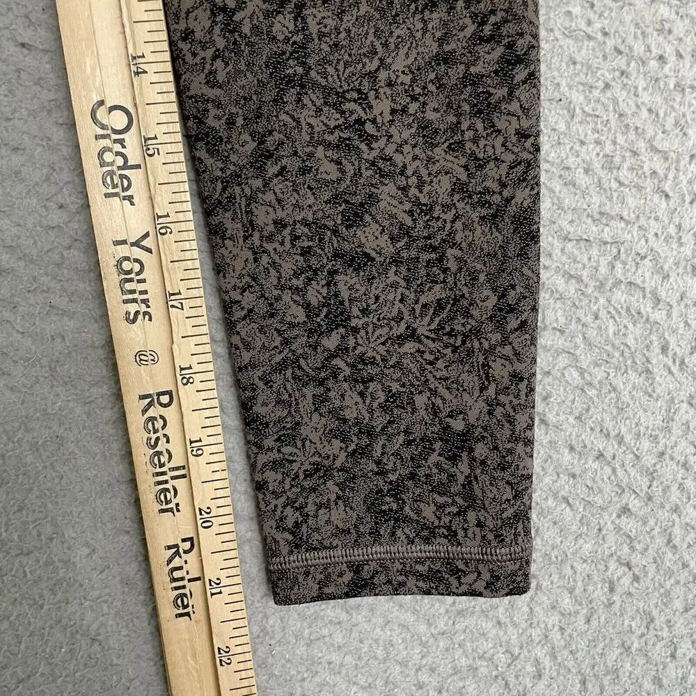 Athleta Salutation Stash Pocket II Textured 7/8 Tight, Coffee House XS #599741 - Picture 7 of 8